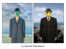 1964-Rene-Magritte-Le-fils-de-lhomme- foto gemaakt door Homme Zwiep